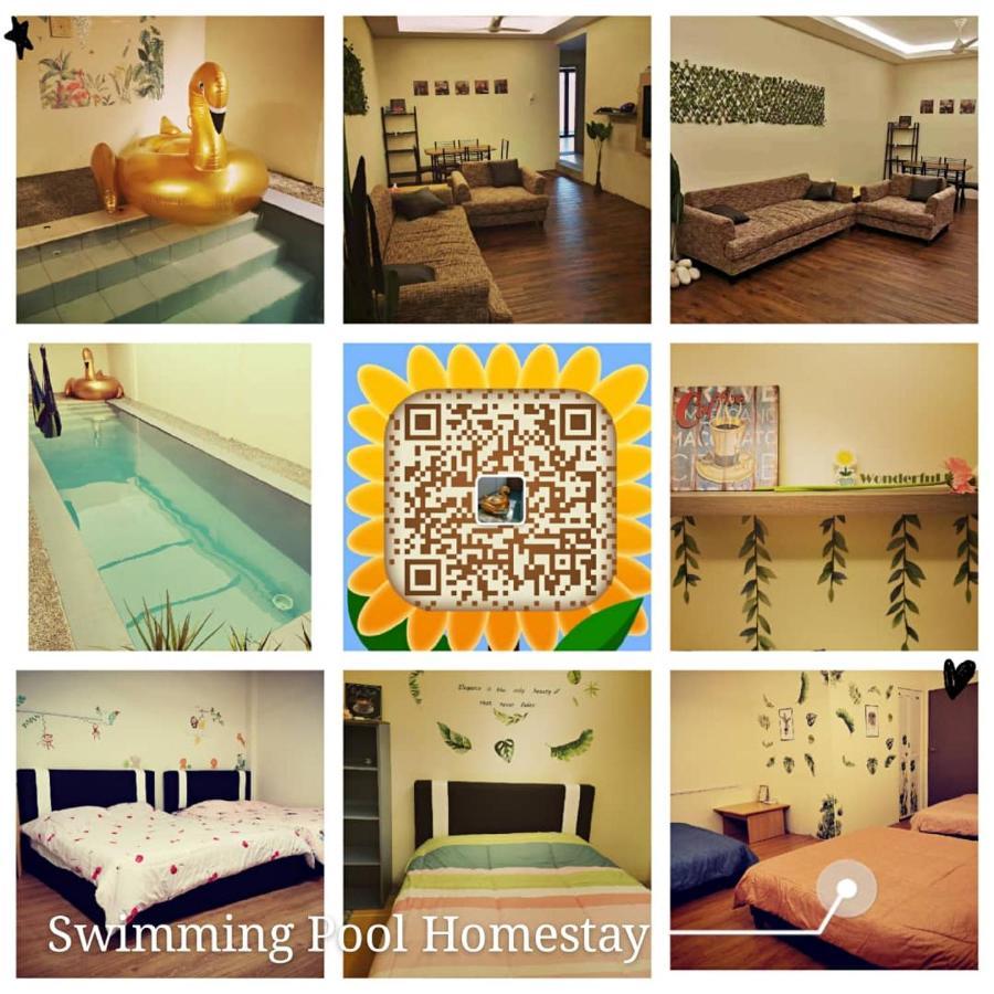 Apartamento Swimming Pool Party House Batu Pahat Exterior foto